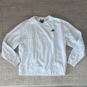 White Nick Crewneck Sweatshirt